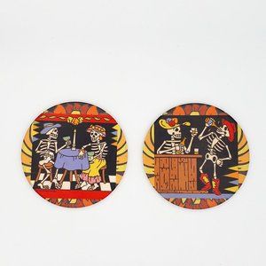 Day of the Dead Coasters - Dia de Los Muertos Coasters (2)